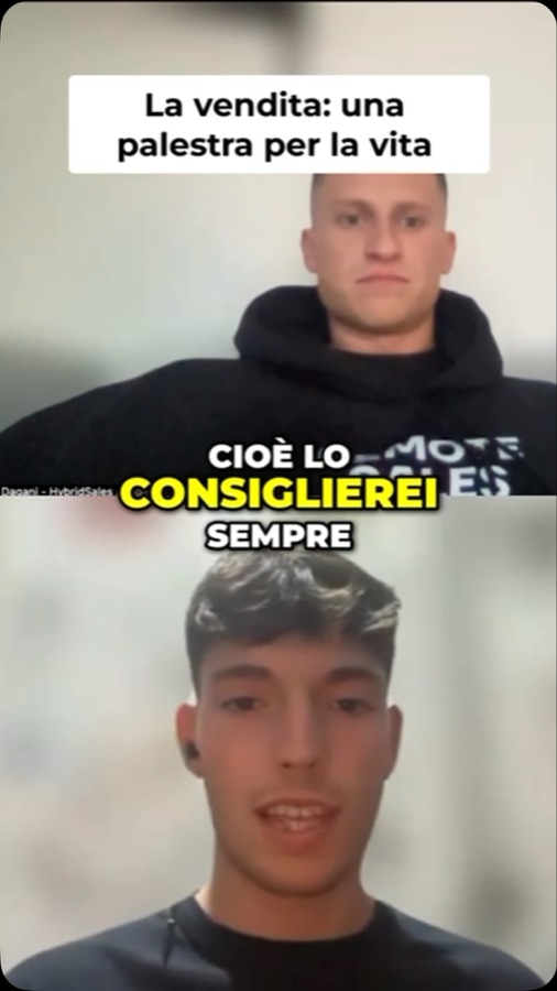 Videotestimonianza di Luca